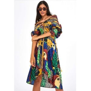 ✨ NWT Farm Rio Gouache Parka Dress ✨